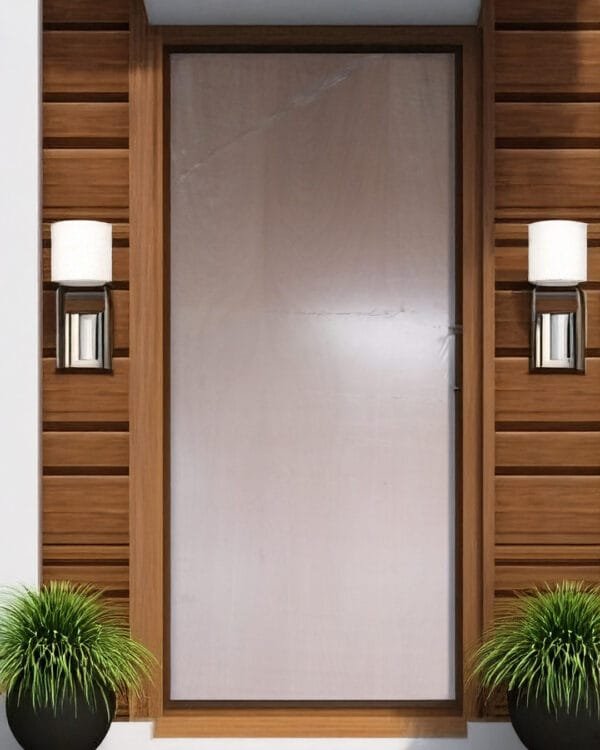 Porta de Madeira Lisa Encabeçada para Verniz ou Pintura - PML0002